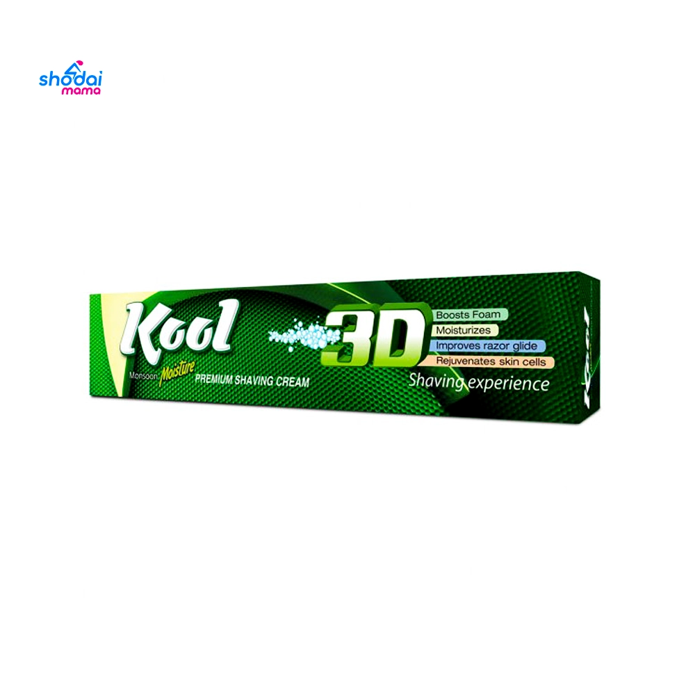 Kool Monsoon Moistuer 3D Premium Shaving Cream 100gm